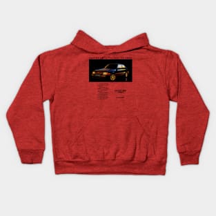 FORD ESCORT XR3i - advert Kids Hoodie